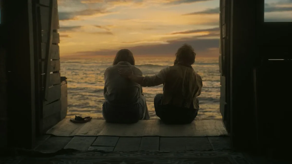 Die junge Frau und das Meer